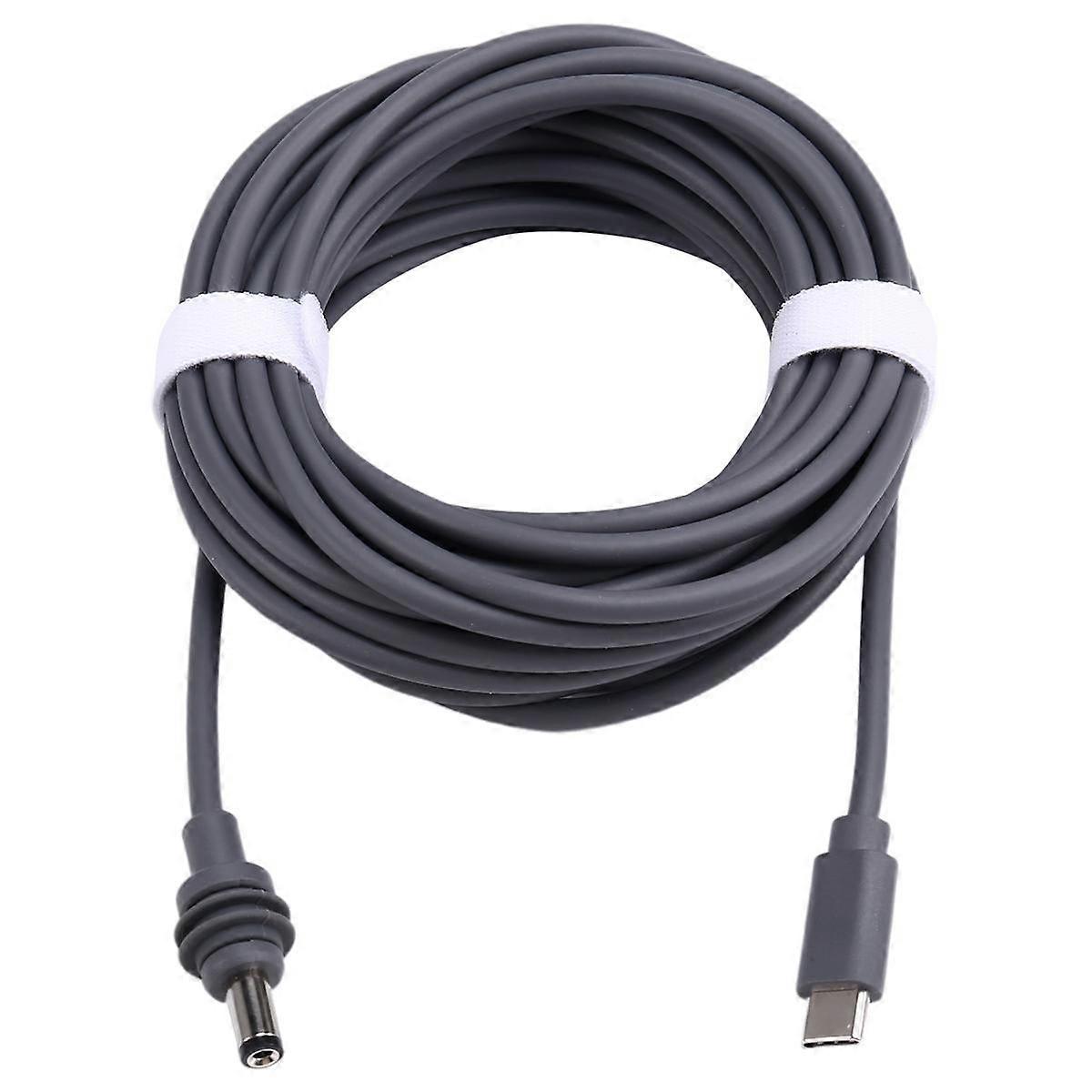 For Mini USB C to DC Power Cable 16.4FT Type-C to DC Cable Replacement for Mini