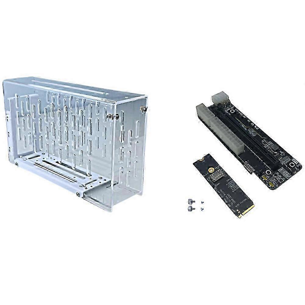 لبطاقة الرسومات الخارجية Oculink / m.2 Nvme للكمبيوتر المحمول Egpu Case GPU Dock Pcie 4.0 X4 Gen4 Notebook Gdp Expansion Card ، ب
