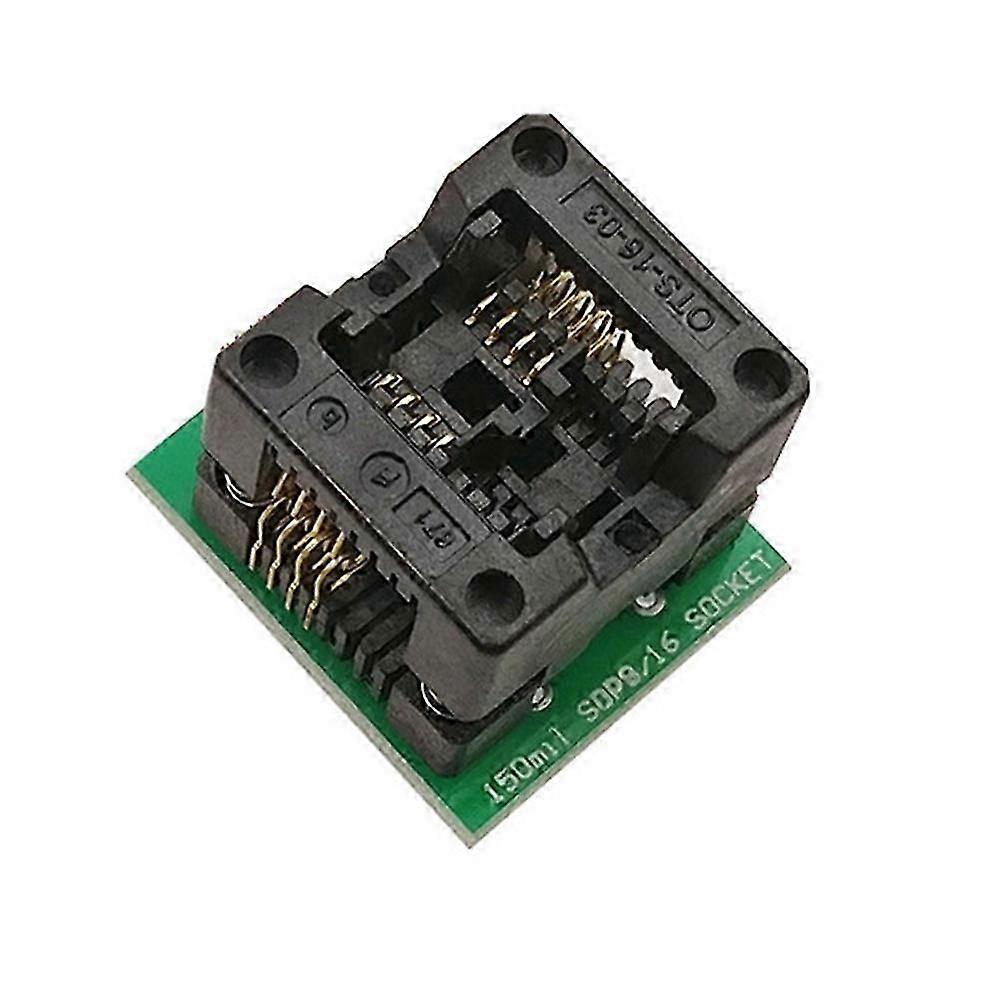 1Pcs SOP8 to DIP8 SOP8 Turn DIP8 SOIC8 to DIP8 IC Socket Programmer Adapter Socket compatible Wide 1