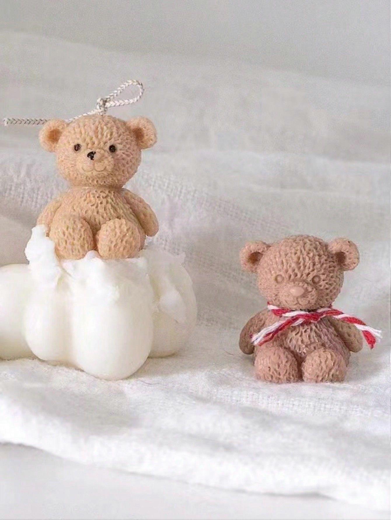 1 قطعة لطيف الكرتون الدب سيليكون العفن