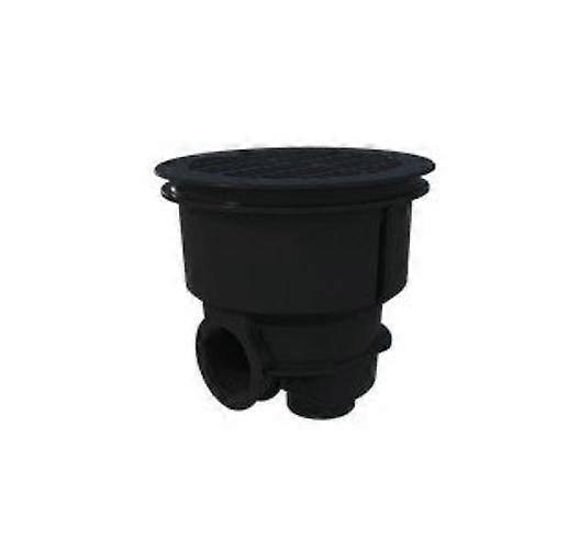 Flat grid - Anthracite Grey Bottom drain Norm