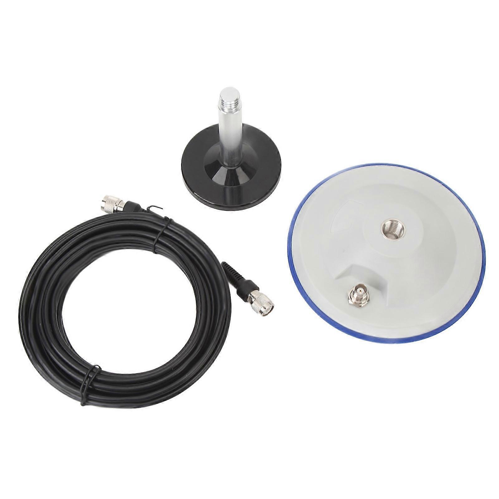 GPS Receiver Antenna TNC Female Connector High Accuracy 4 Star Full Frequency Antenna for Agricultural Use DC3.3‑16V