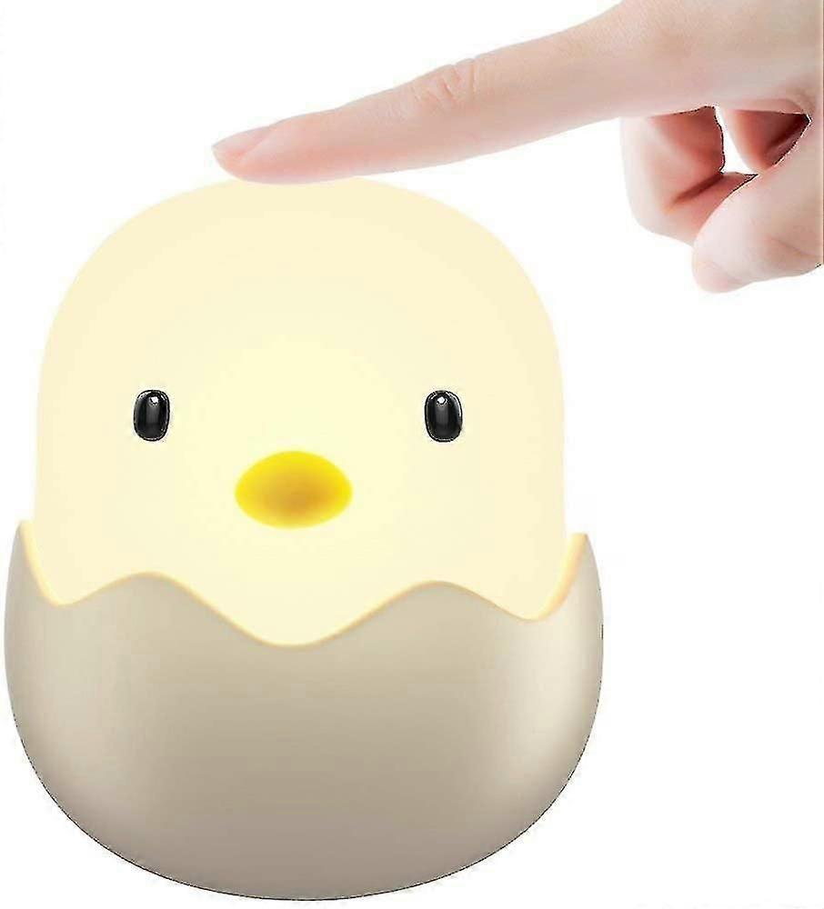 Eggshell Night Light, Baby Night Light, Plastic, Beige