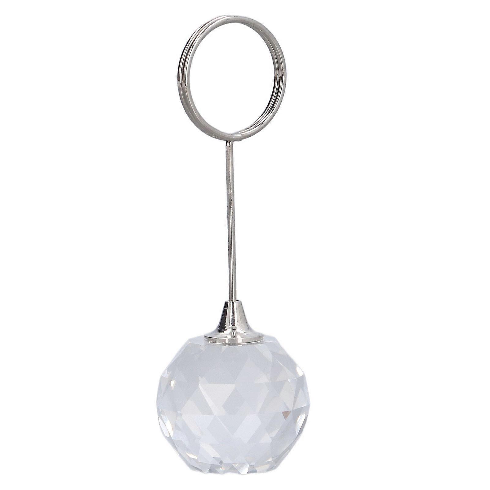 Place Card Holder Round Shape Bright Color Widely Used Stable Sturdy Durable Table Number Stands9cm Round Shape