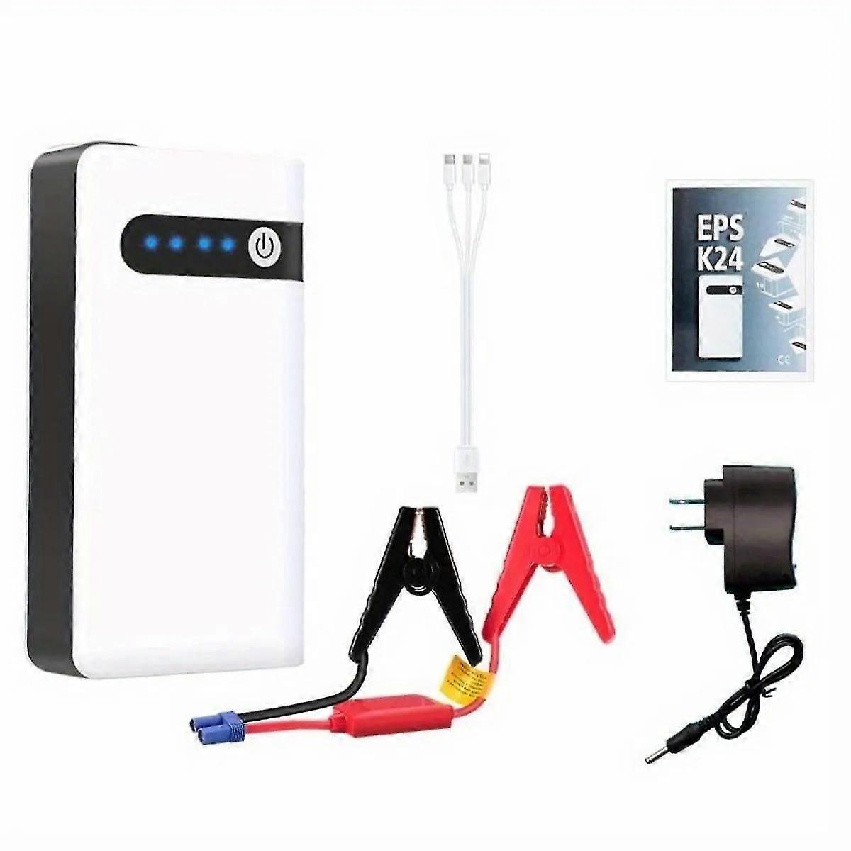 Car Jump Starter Battery for 8000mah Portable Emergency Booster Vehicle Emergency Starting Power for