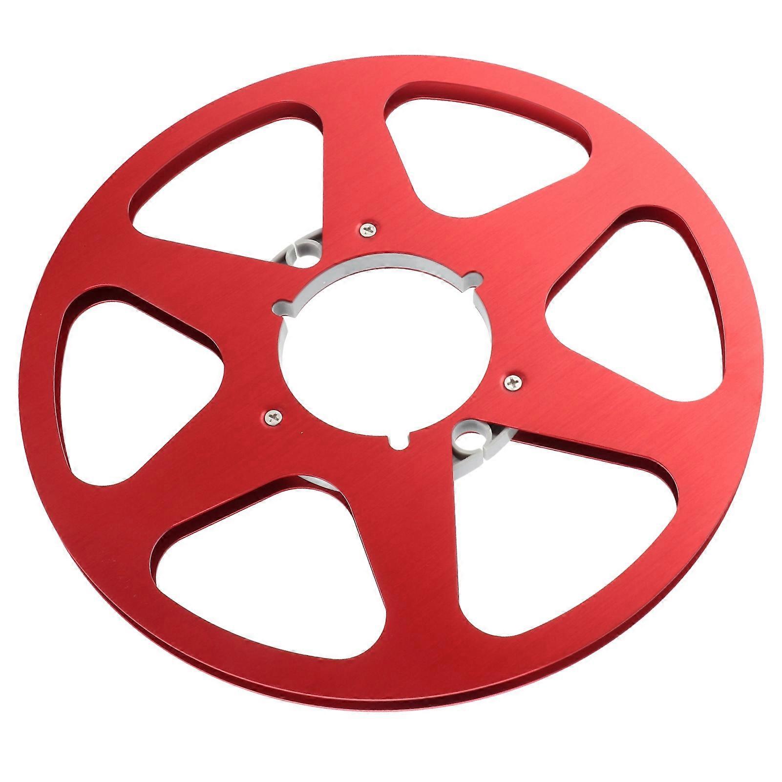 1/4 10.5" Aluminum Alloy Tape Reel for NAB Recorders - Low Noise, High Output