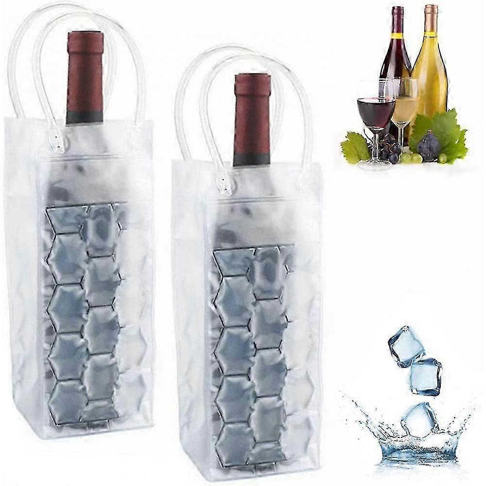 Ice Wine Bag, Wine Chiller, Wine Cooler Refrigerator Set 2 COX