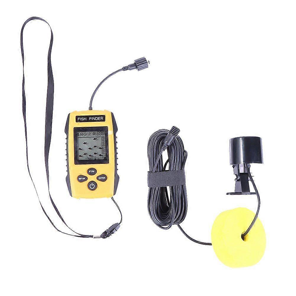 Portable Smart Fish Finder with 100M Wireless Sonar Sensor Echo Sounder for River Sea Saltwater Fishing