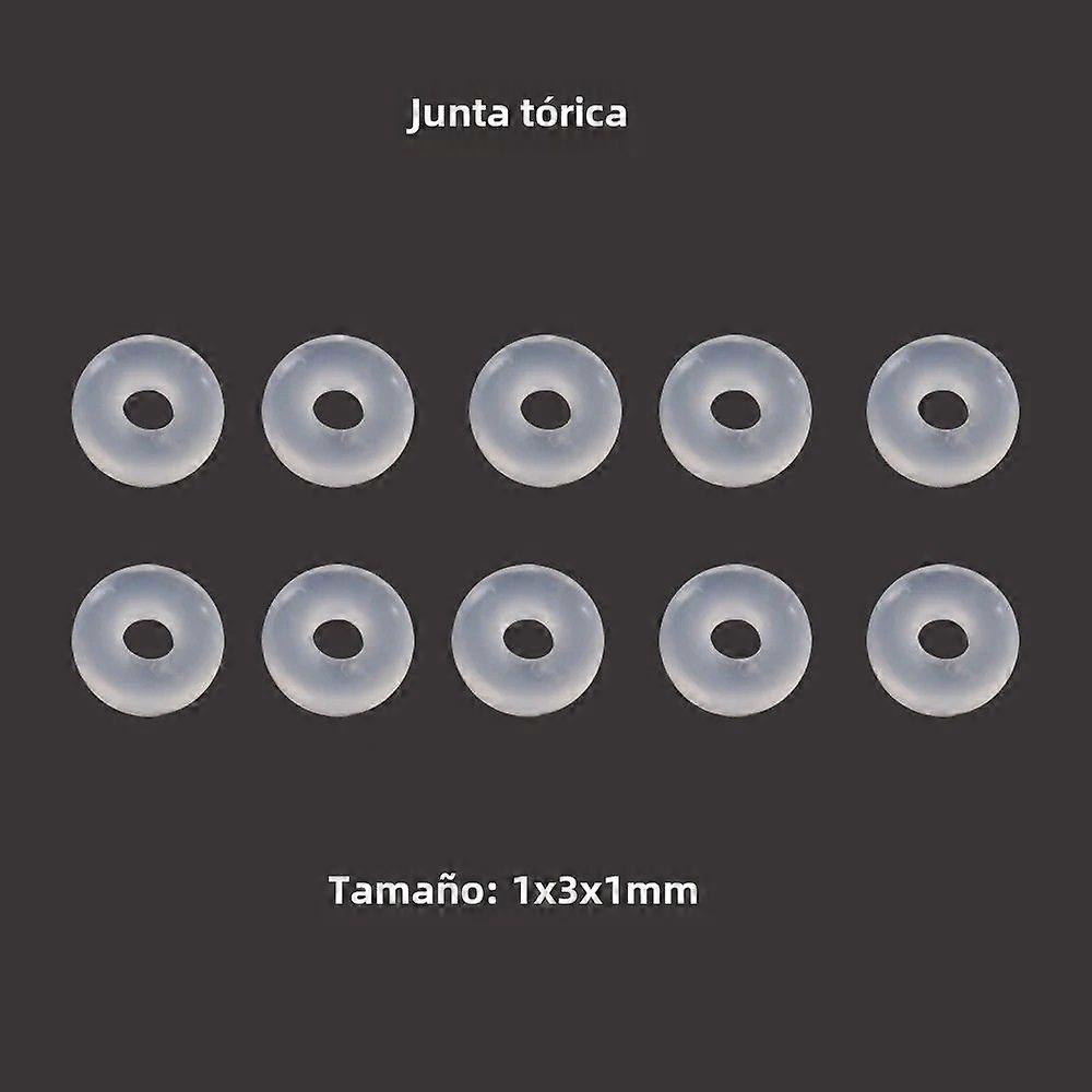 Silicone Piercing Rings Fixed Healing Discs Flat Spacers Anti-hyperplasia Anti-popping for Ear Nose Cartilage