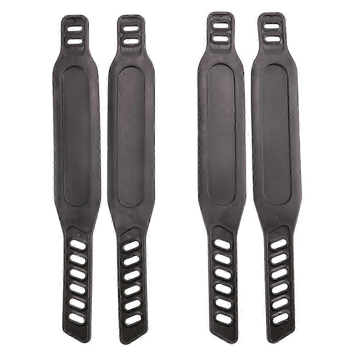 2 Pairs Bike Pedal Straps Adjustable Length Universal Pedal Spinning Exercise Cycle Home or Gym