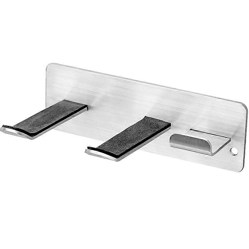 Wall-Mounted Storage Rack for Bathroom - Space-Saving Organizer with Adjustable Shelves and Durable Metal Construction