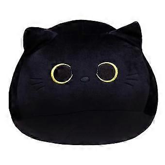 Miękka Śliczna poduszka dla kota Pluszowa czarna lalka kota Cute Cat Doll