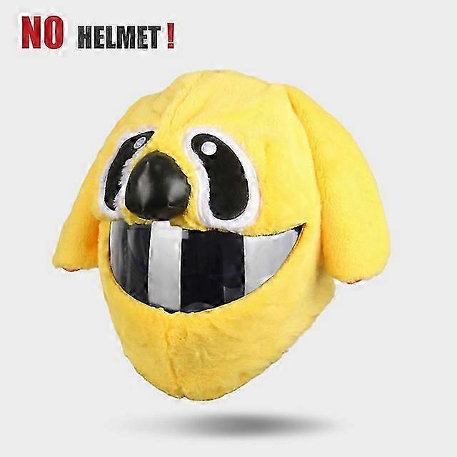 Husă rafinată pentru căști de motocicletă Căști de pluș de desene animate Pălărie cu urechi flexibile mari nebune Husă de protecție pentru cască amuzantă pentru călărie