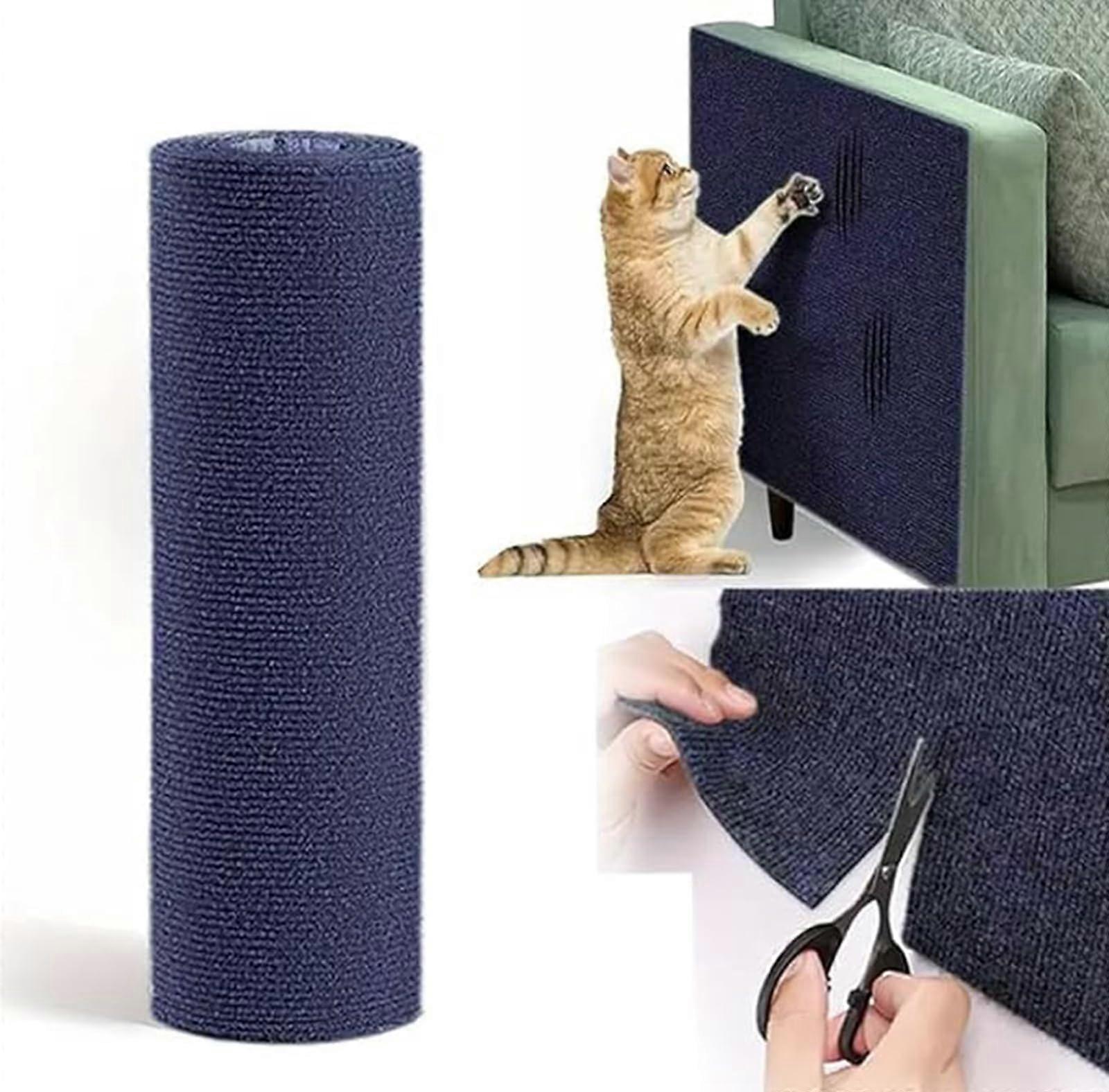 Adhesive Cat Scratch Pad Protector Self Adhesive Clear Couch Protector Furniture Scratch Guard 78.7 X 15.8 Inch