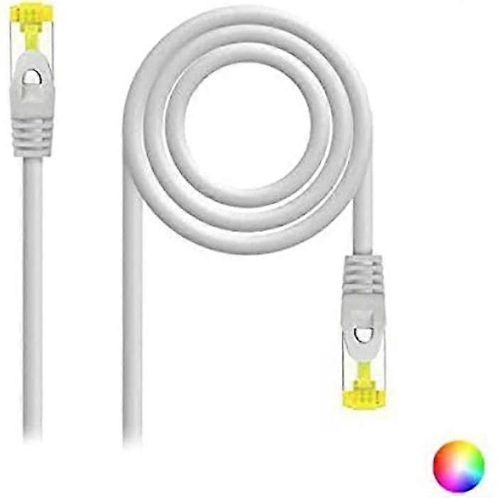 Ethernet Network Cable - NANO CABLE - Cat.6A SFTP - 100% copper - 50 cm - white