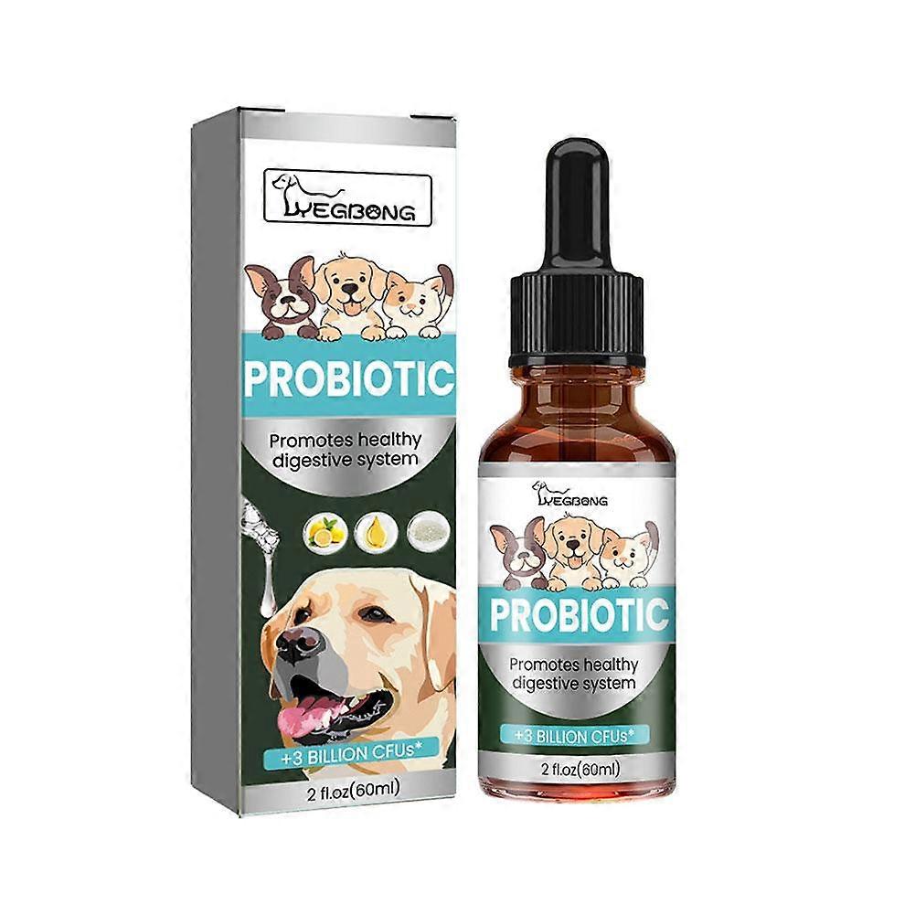 Pet Probiotic Drops 60Ml Pet Care Solution Dog Probiotic Drops