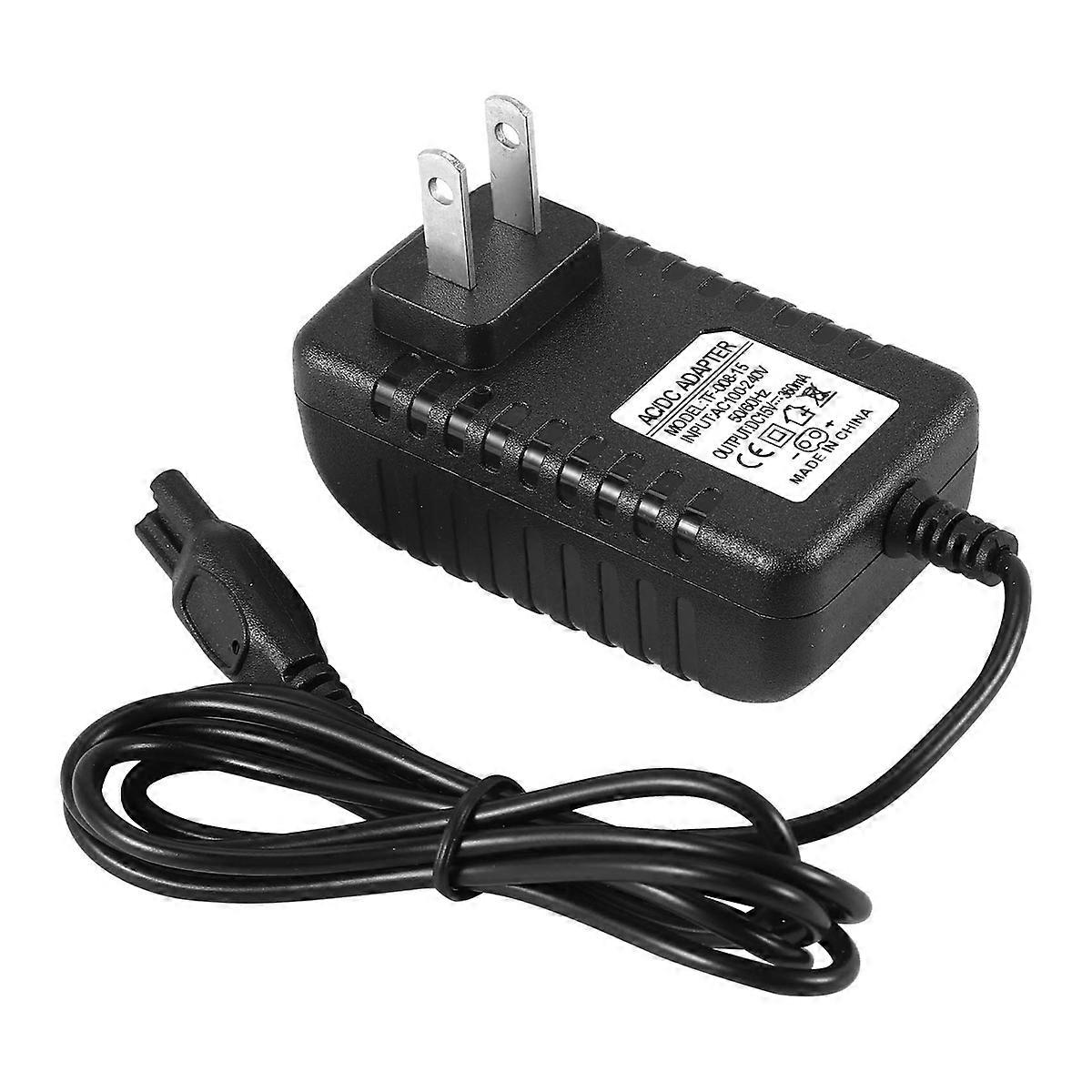 5.4W 15V/0.36A Shaver Power Adapter Charger for Shaver HQ8505 AT790 AT810(US Plug)