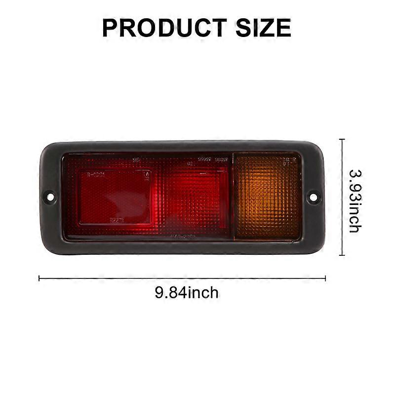 2Pcs Rear Tail Light Bumper for 1992-1999