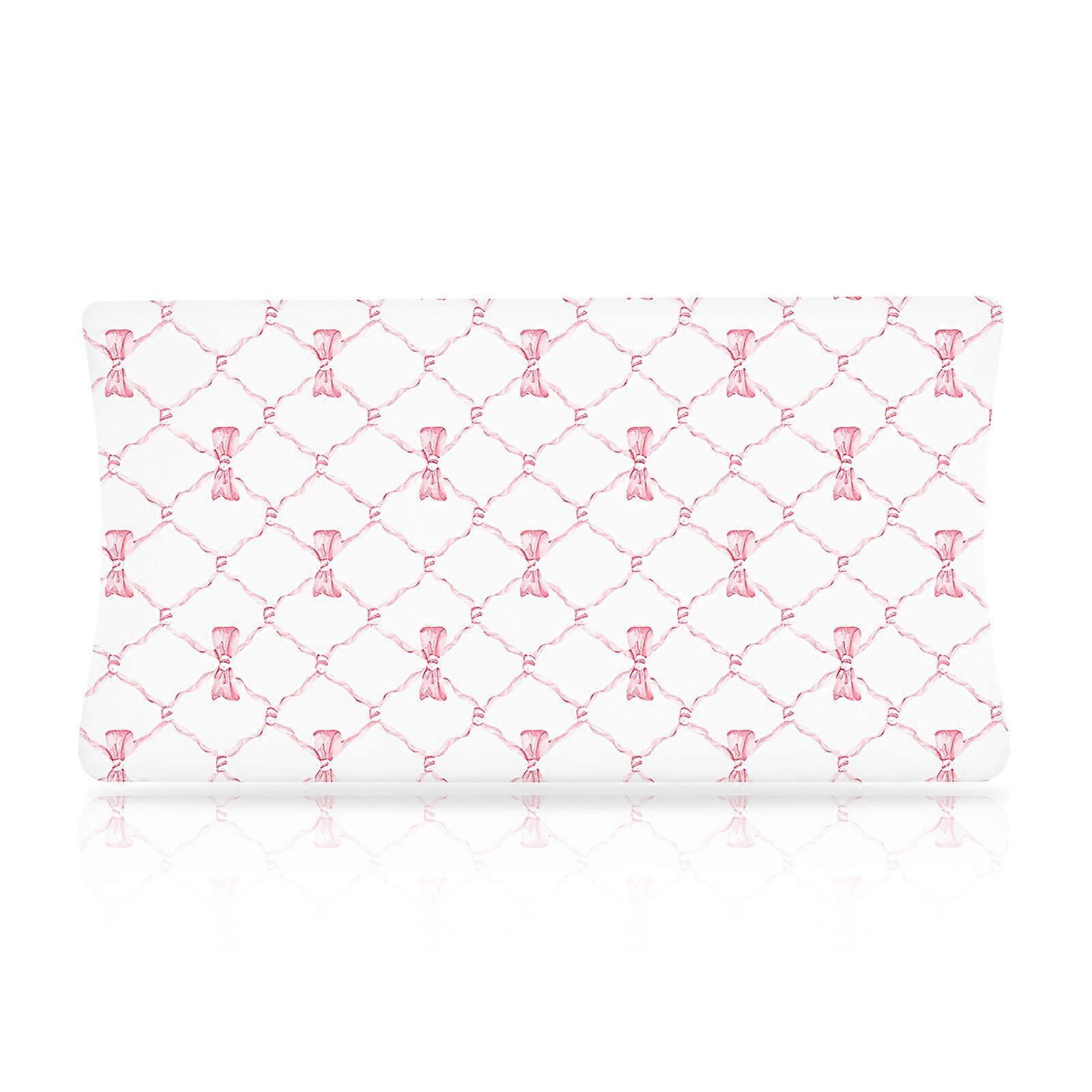 Baby Changing Pad Cover – Elasticized Polyester Mat For Standard Tables, 32x16 Inch, Nursery Essential
