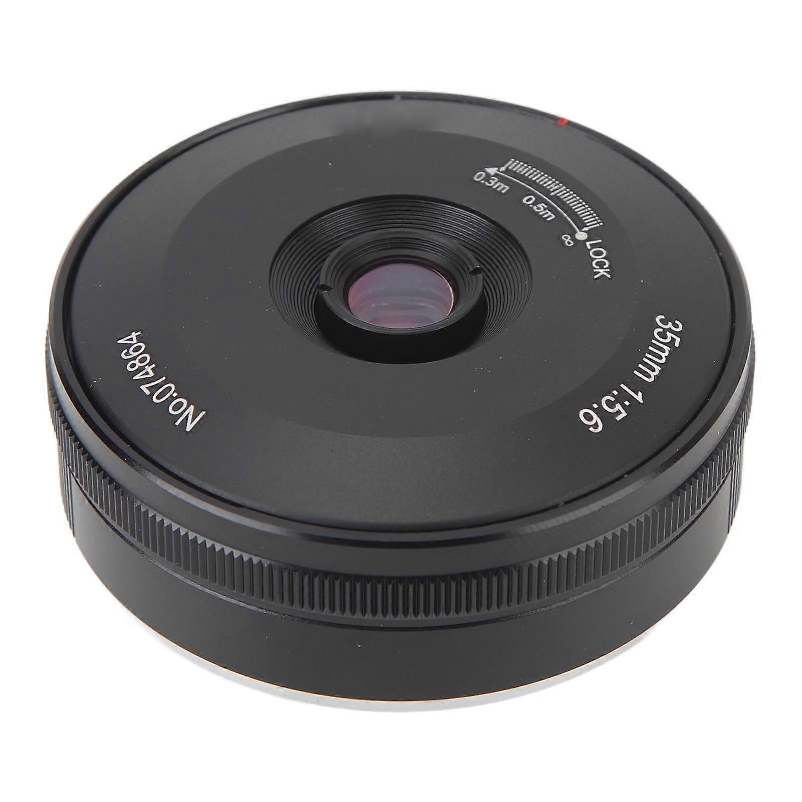 Ultra Thin 35mm F5.6 Full Frame Lens - Manual Focus, E-Mount, Compact & Portable