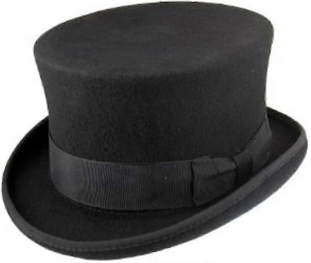 Small to XXL Size TAO Brand Handmade Wool Top Hats with Satin Lining