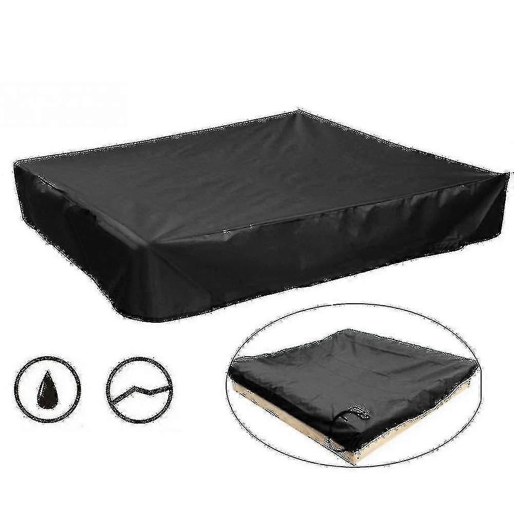 Cobertura de piscina de caixa de areia à prova d'água e à prova de poeira com proteção resistente ao calor