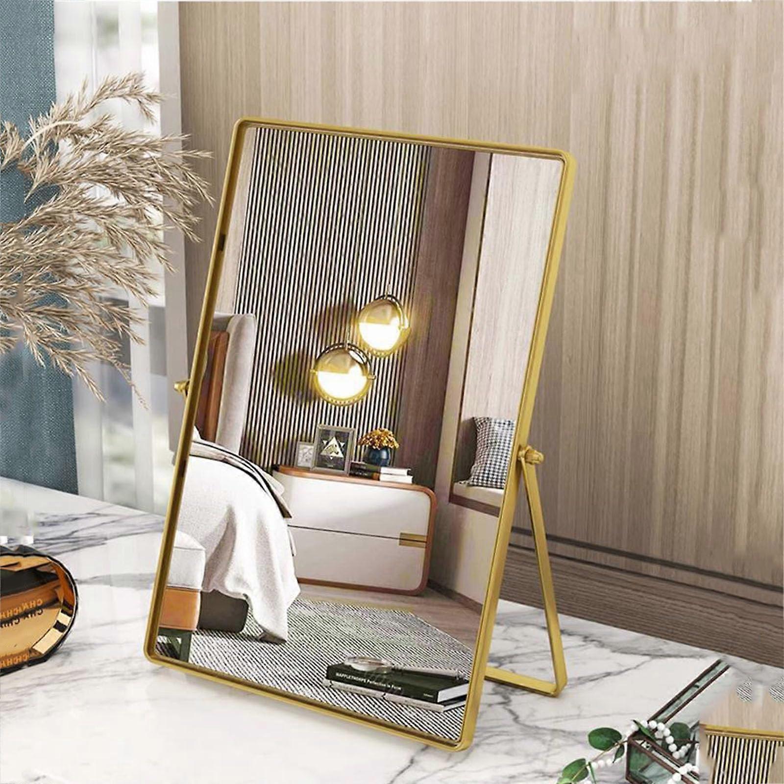 Bedroom standing tabletop dressing mirror