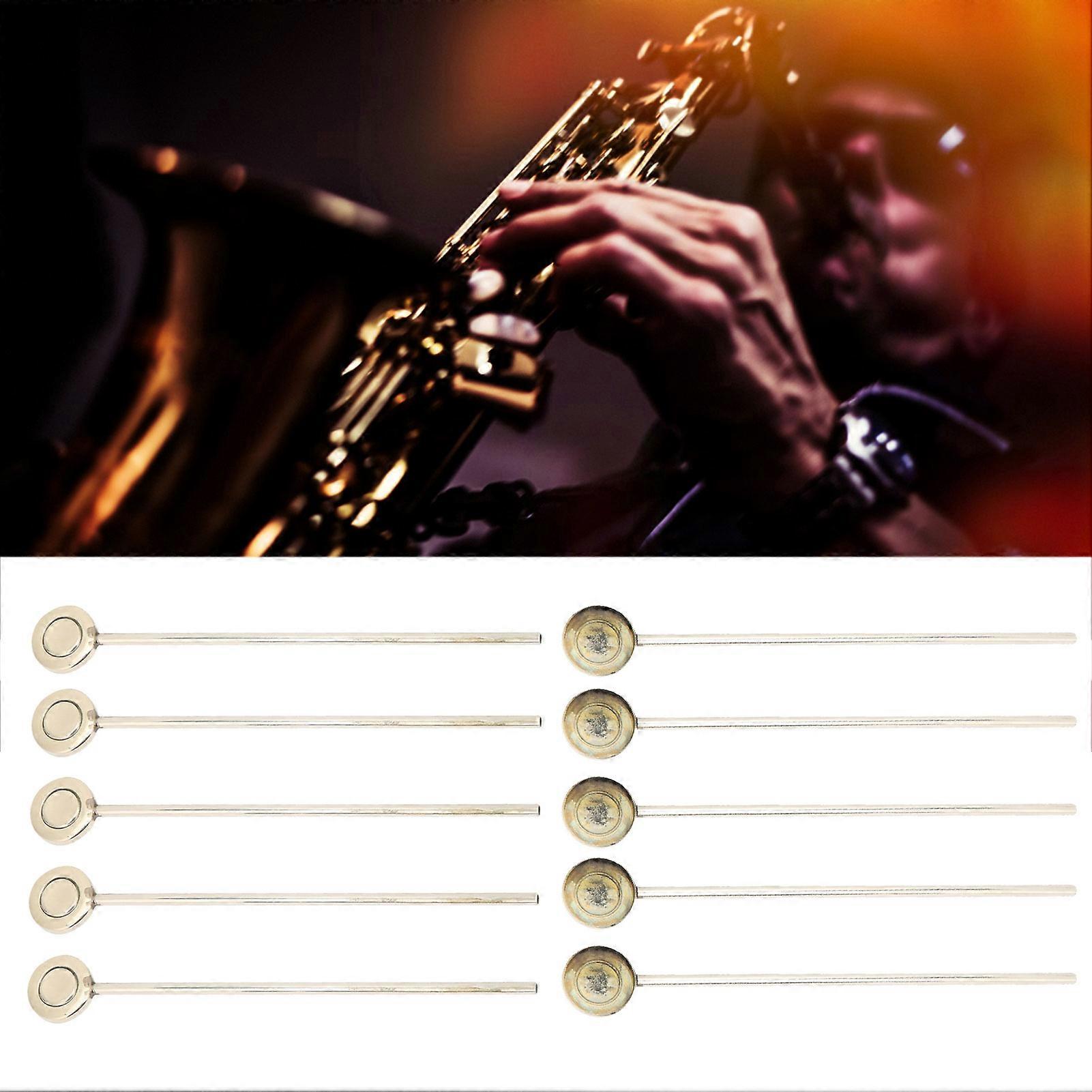 10Pcs Saxophone Button Protectors Maintenance Repair Tools Set