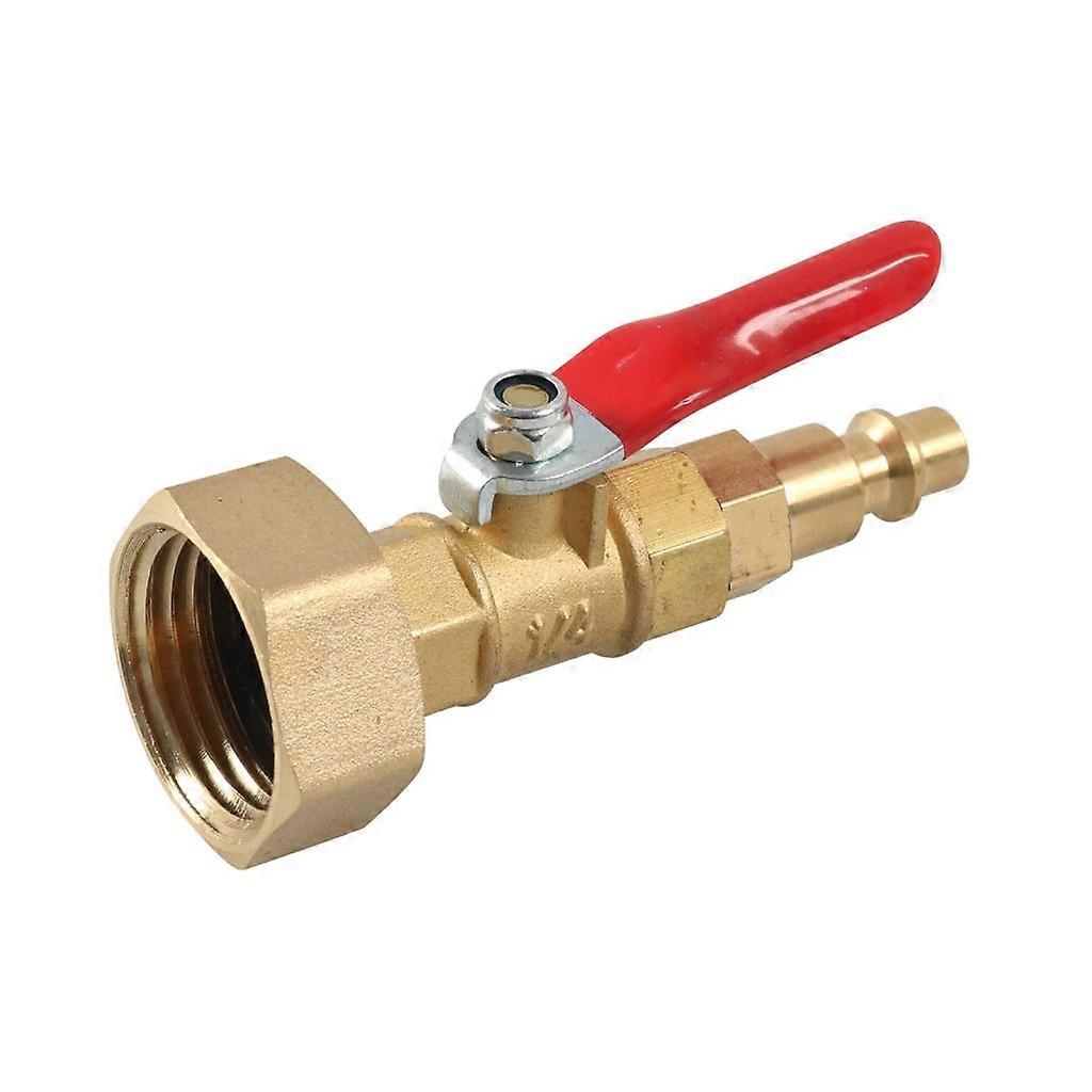 1/4 DN8 External Thread Brass Quick Connector Winter Garden Pipe Sprinkler