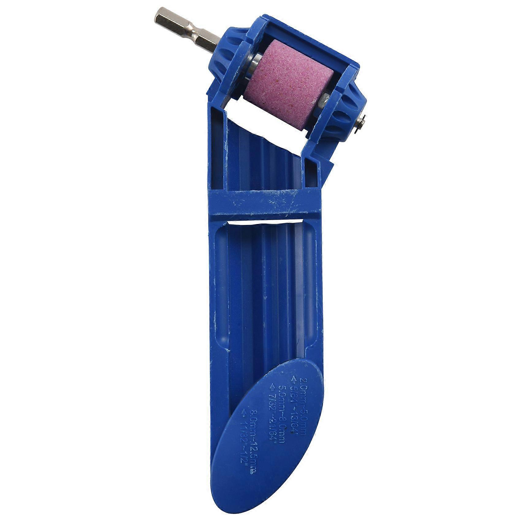 2-12.5mm Drill Bit Sharpener Portable Corundum Grinding Wheel Tool Corundum Resisting Drill Polishing Grinder Wheel Tool