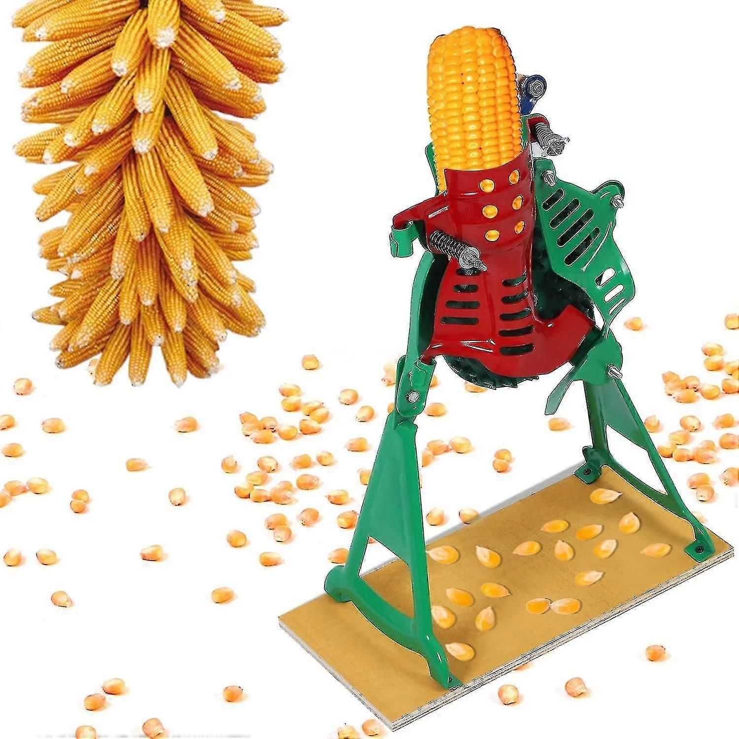 Hand Corn Sheller Heavy Duty Shelling Machine,Corn Thresher & Peeling Peeler Corn Cob Stripper Tool
