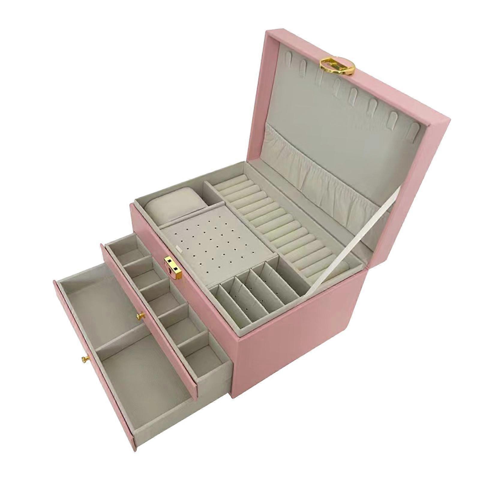 女性のための誕生日プレゼントスタッドイヤリングブレスレット用ディスプレイ収納ケース