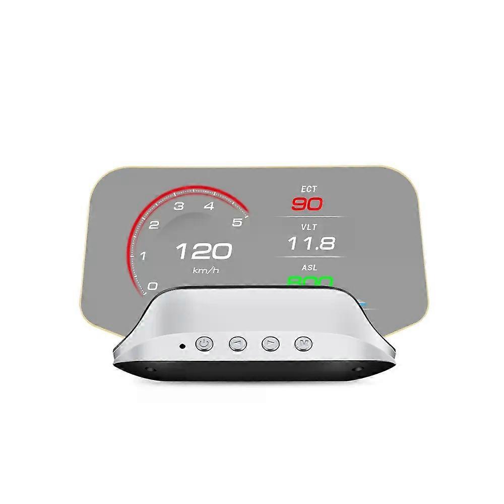OBD2+ GPS Auto Navigation Glass LED Windshield Projector Head Up Display on-board Computer Digital Speedometer