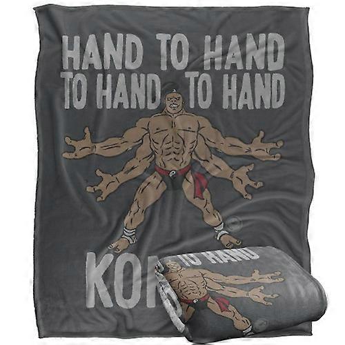 Mortal Kombat Hand To Hand Goro Blanket
