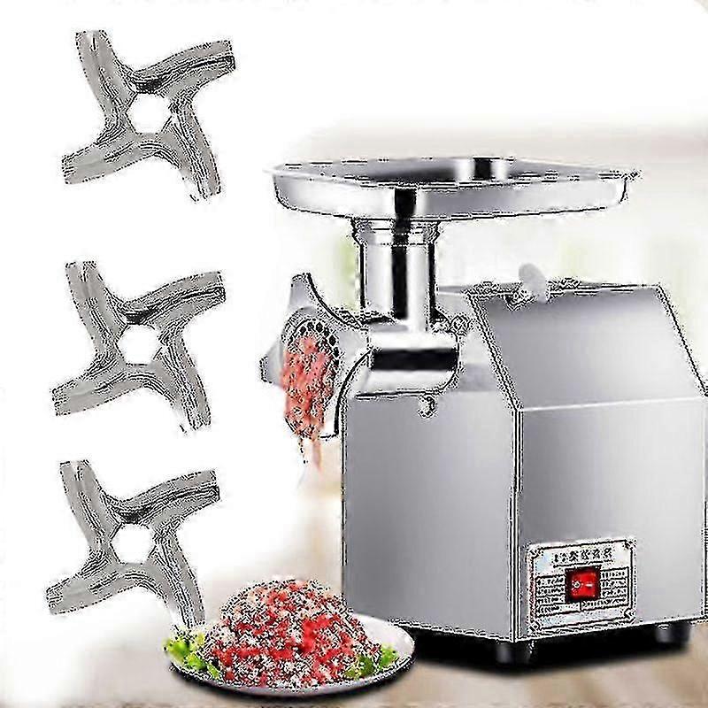 الفولاذ المقاوم للصدأ المعادن طاحونة اللحوم سداسية سكين Mincer