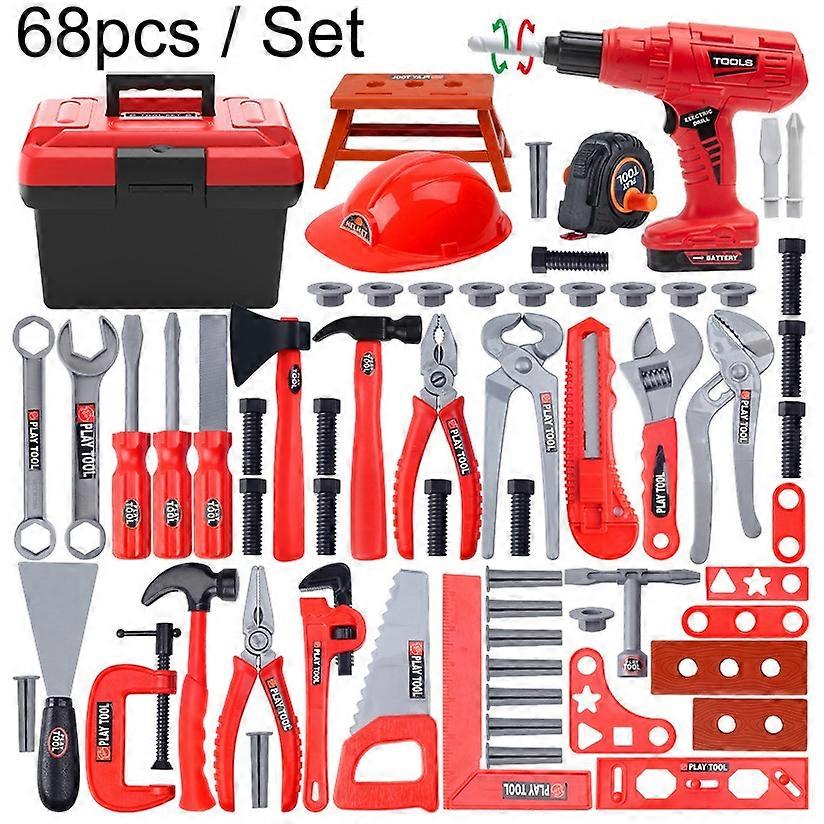 Children Simulation Repair Toolbox Pretend Play Toy Set