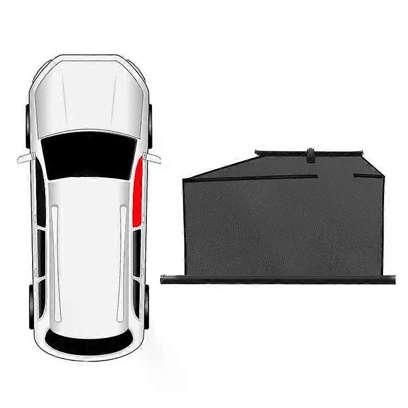 Car Side Window Sunshade Universal  Auto Retractable Sun Shade Suitable for Car Window Black Covers Sun Block Window Protection