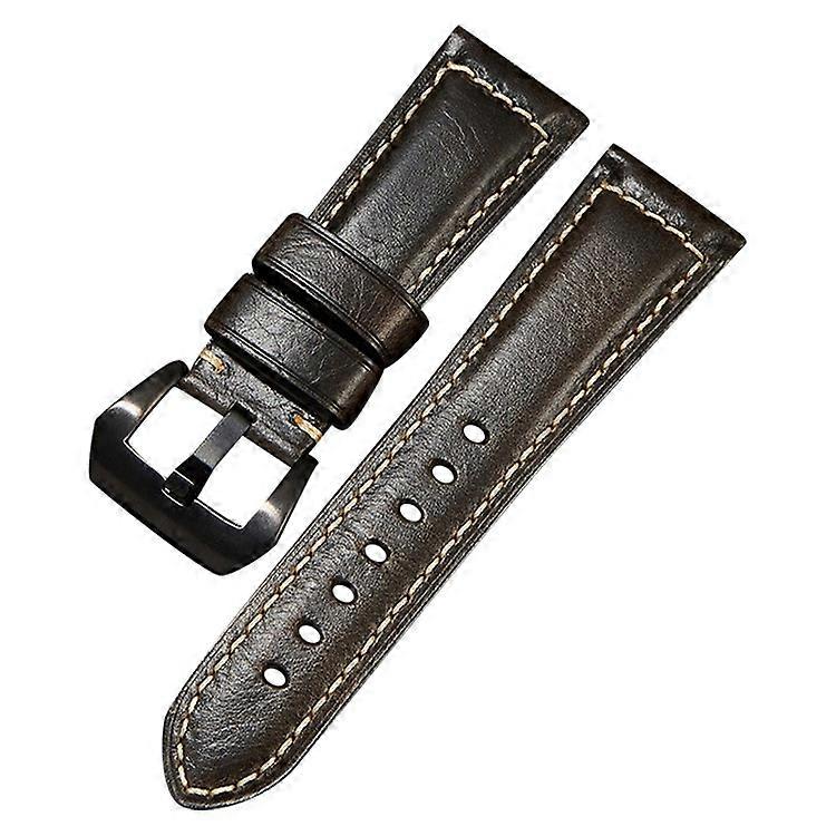 Echtes Rindsleder Retro Uhrenarmband 24mm Universal Uhrenarmband