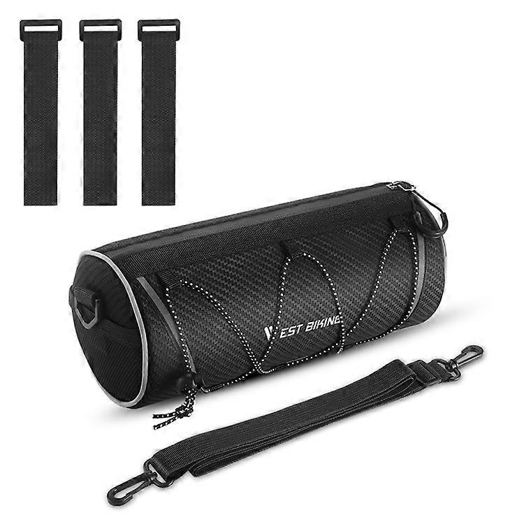 WEST BIKING YP0707383 2L Large Capacity Bicycle Handlebar Bag with Shoulder Strap