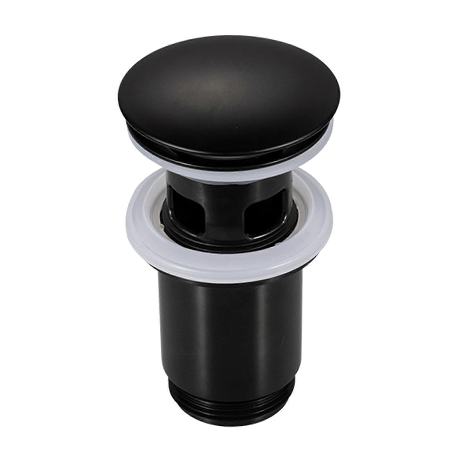 Simple Install Sink Drain Metal Drain Fitting Sink with Overflows Popup Valves Drain Valves Long Service for Bathroom