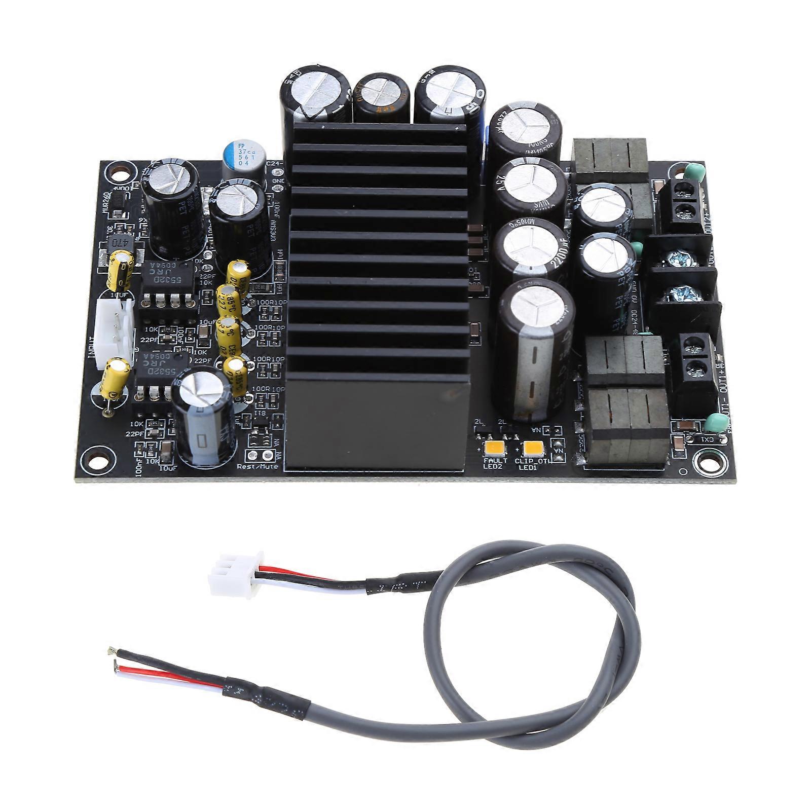 Digital Power Amplifier Board Powerful 2 Channel Amplifiers TPA3255 Chip 300W + 300W Multicolor