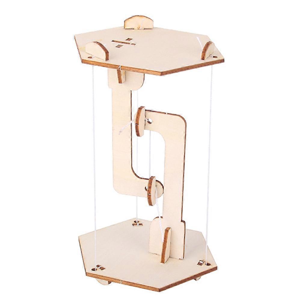 Anti-Gravity Tensegrity Structure Wooden Toy Floating Table Model Toys for Kids Excellent Gift Building Blocks