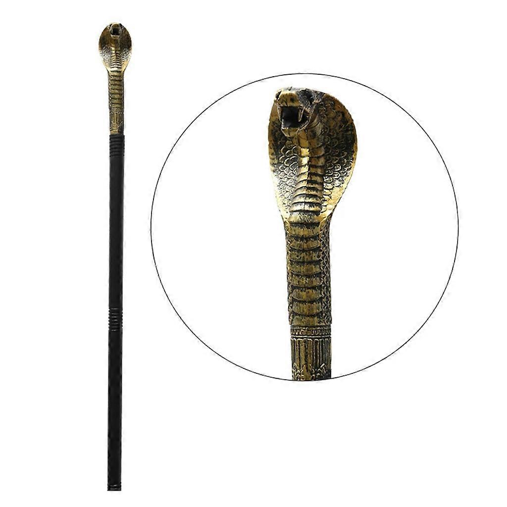 Funny Halloween Snake Skull Scepter Toy Carved Pharaoh Magical Wands Magic Props