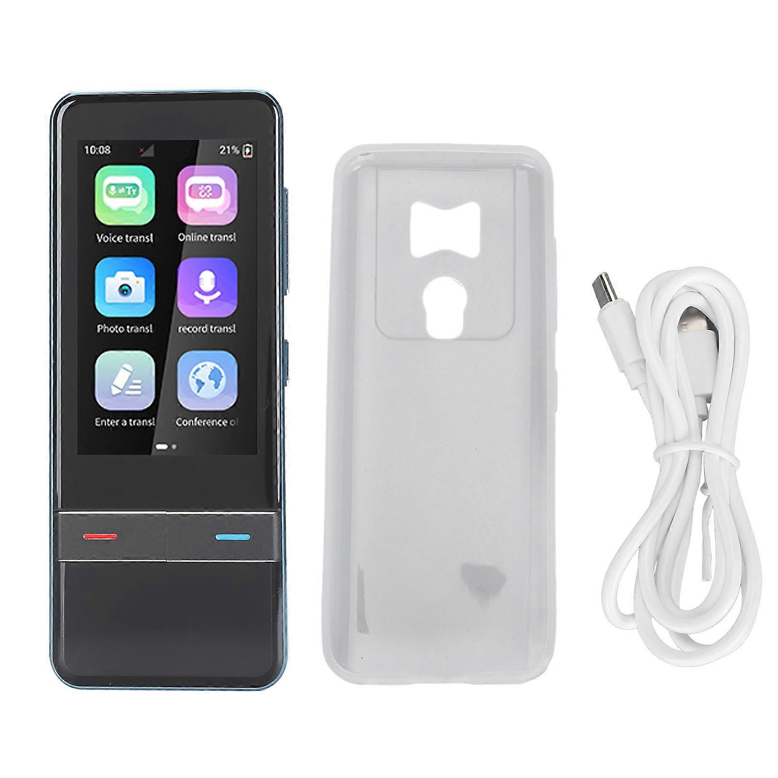 AI Intelligent Translator 139 Languages Online Translation High Accuracy Real Time Touchscreen Language Translator Device