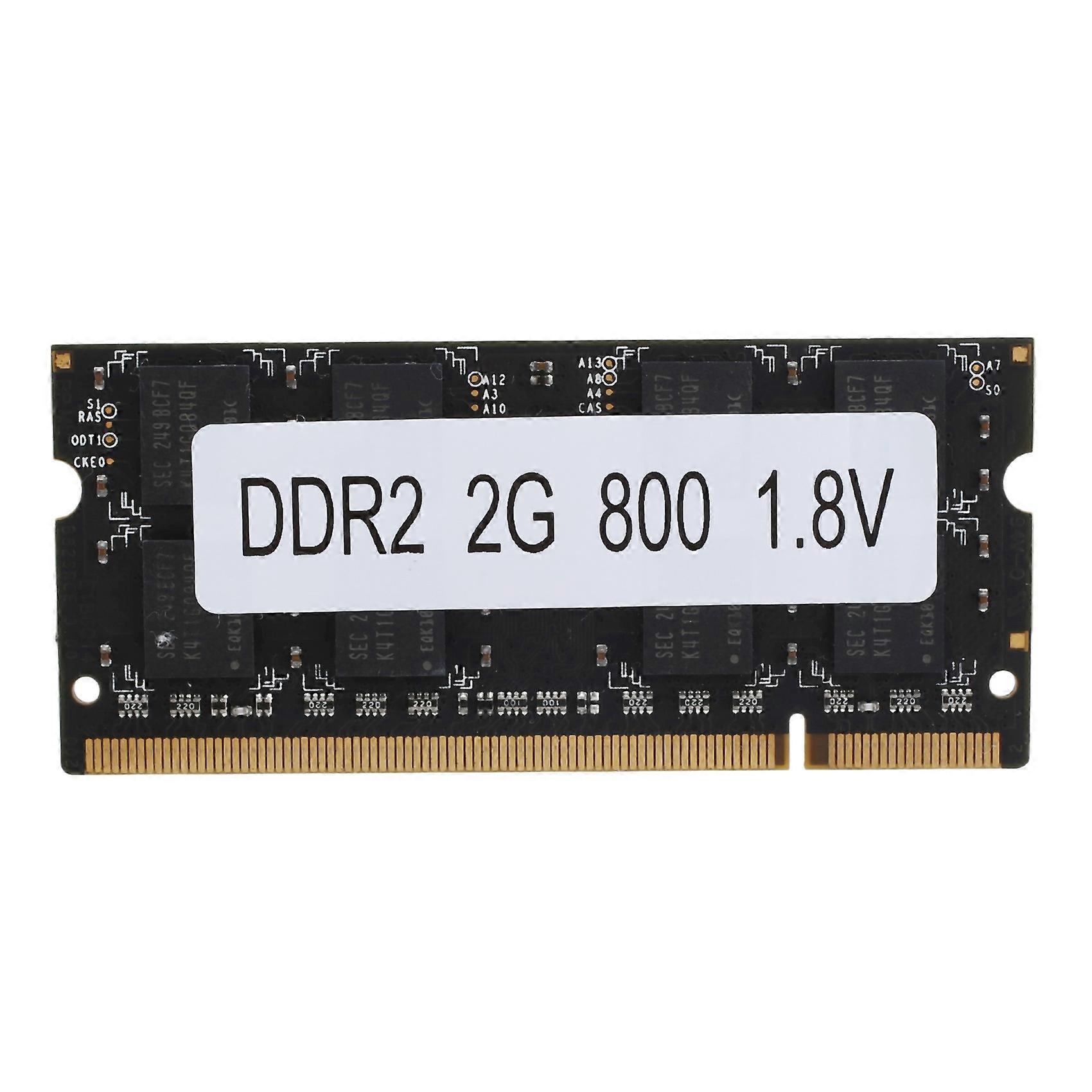 DDR2 2GB Laptop Ram 800Mhz PC2 6400 SODIMM 1.8V 200 Pins for Laptop Memory