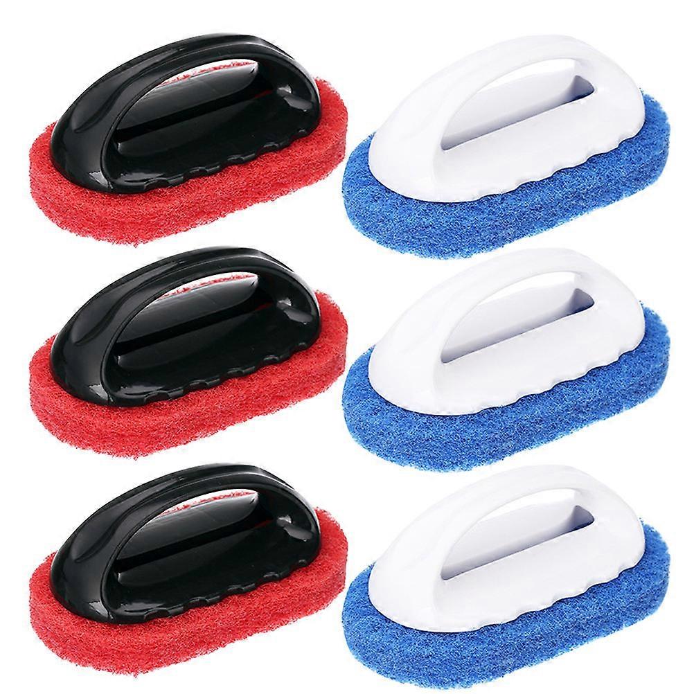 Grime Removal Tools, Robust Brushes for Tiles and Bathroom Floors