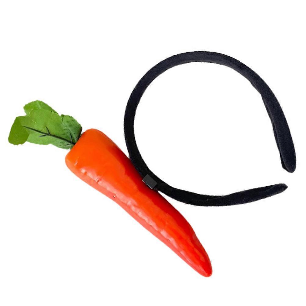 Charming Carrot Headband, Combines Comfort and Style for Multiple Social Activities