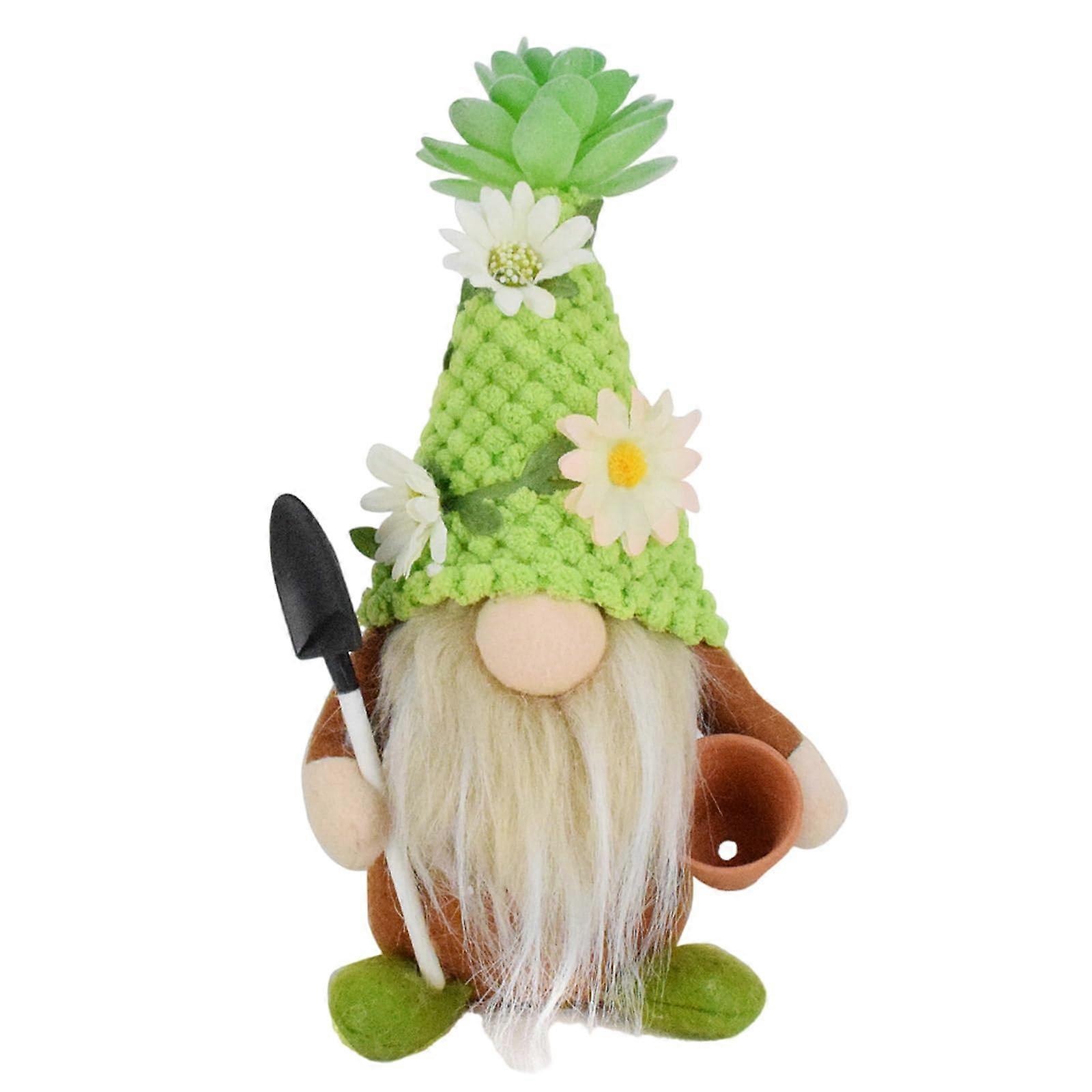 Facial Figure Plush Dolls Statue Indoor And Garden Decoration Soft Plush Material Level Tray Display Accessories