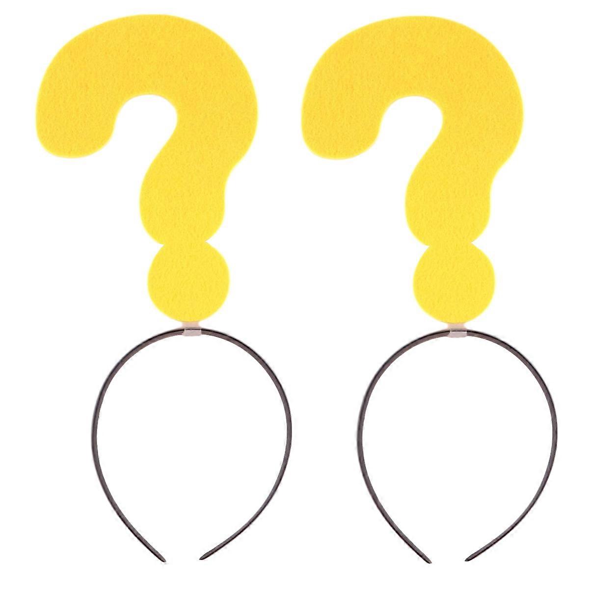 Elegant Question Symbol Hair Hoops with Comfort in Mind for Daily Use