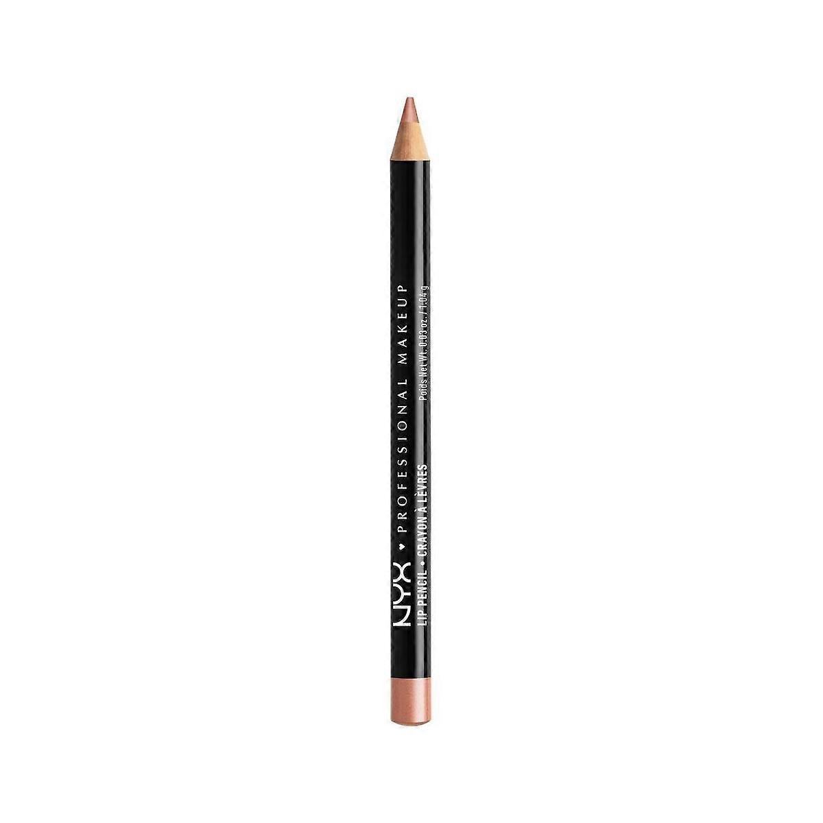 Nyx Professional Makeup Long-lasting Slim Lip Pencil, Beige - 0.03oz